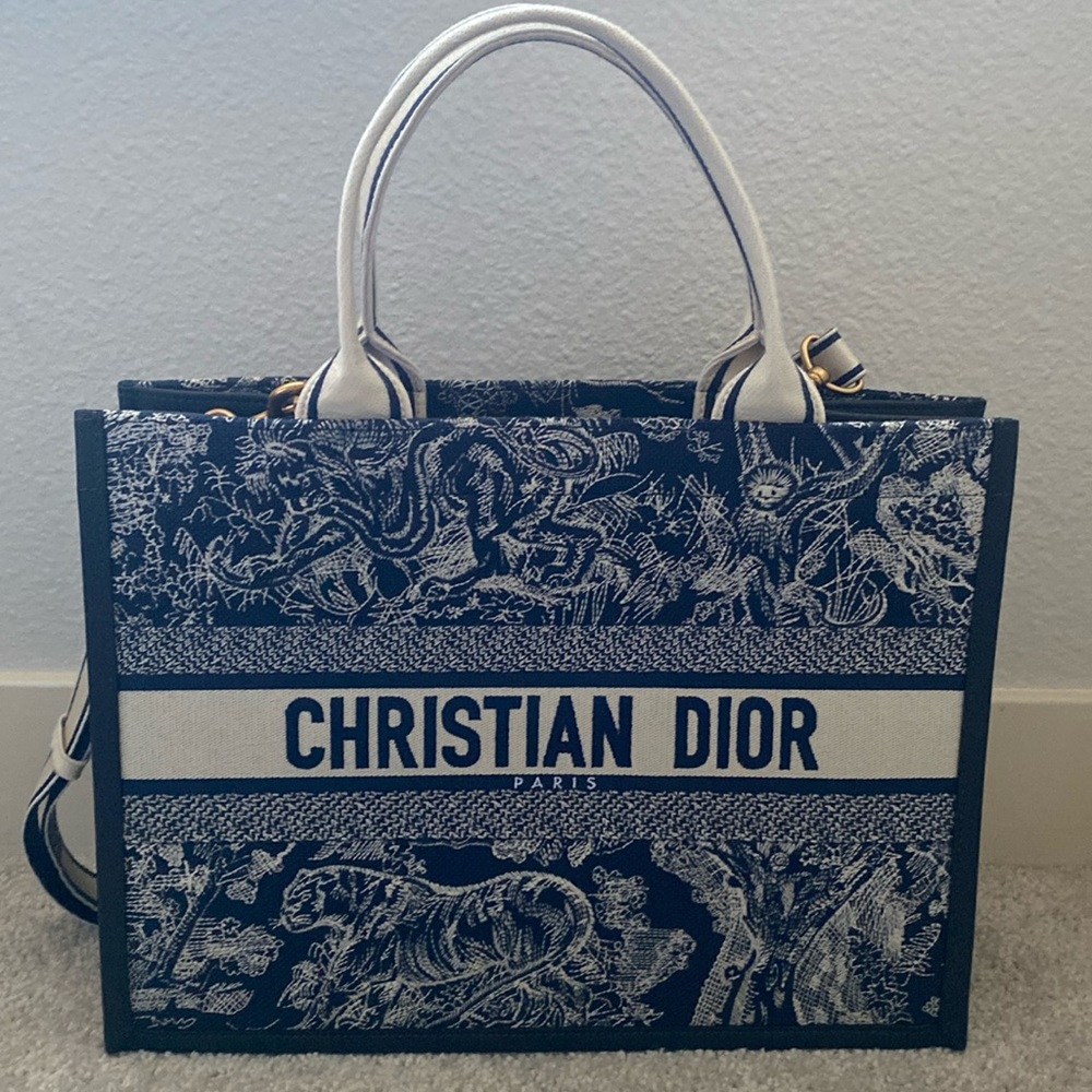 DIOR MEDIUM BOOK TOTE - Picture 1 of 7
